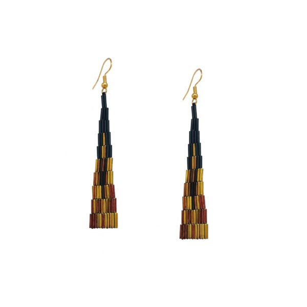 Μοναδικά Υφαντά Σκουλαρίκια Με Σωληνάκια Miyuki