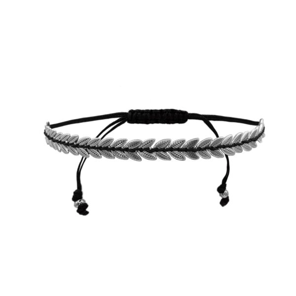 Εντυπωσιακό Boho Choker Με Ασημένια Φτερά